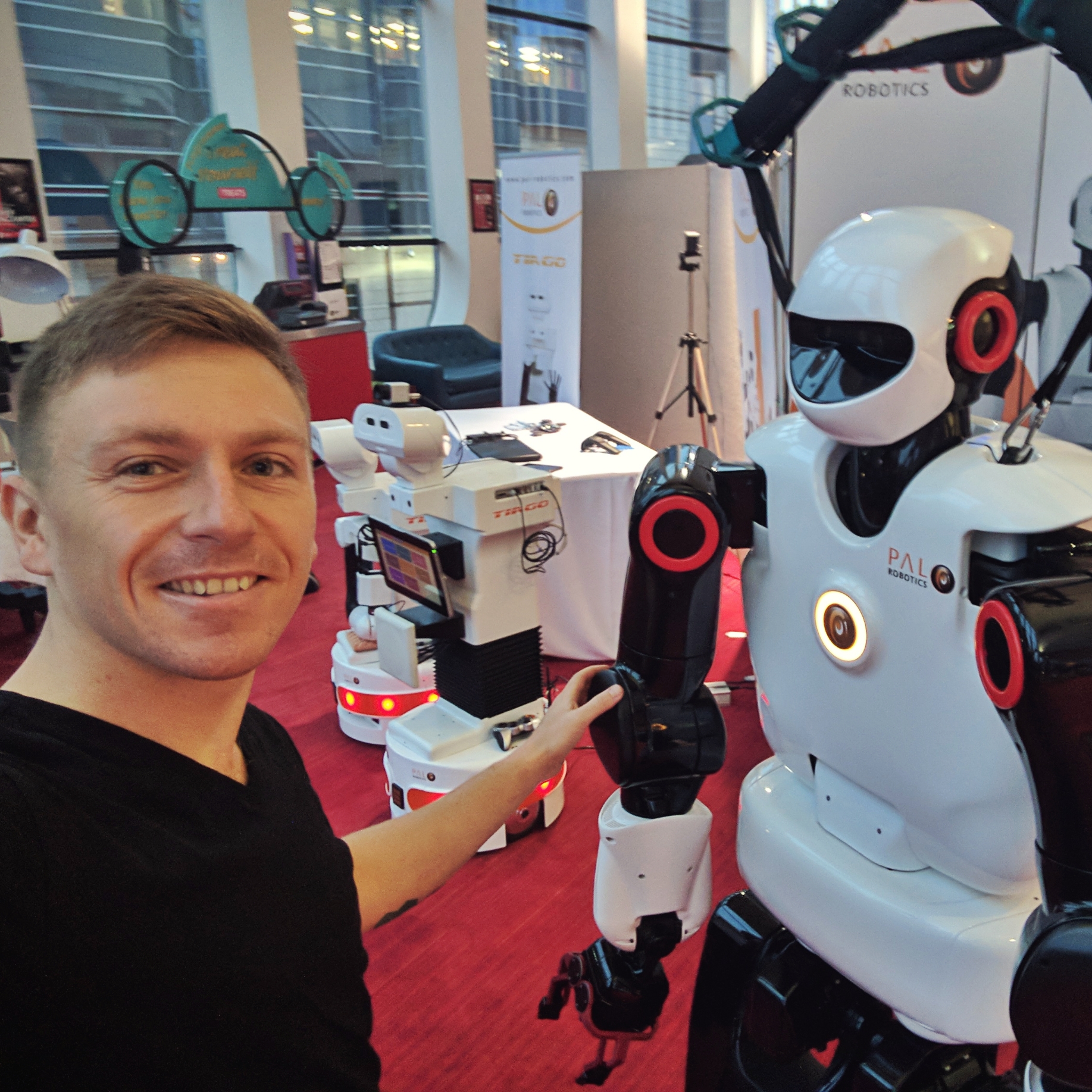 sam with talos robot